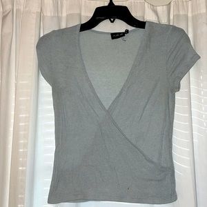 Soft Slouchy Plunge Tee